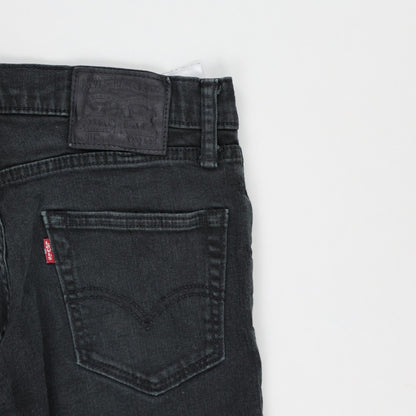 Levi's 511 Slim Fit Black Denim Jeans W30 L30 Cotton Blend