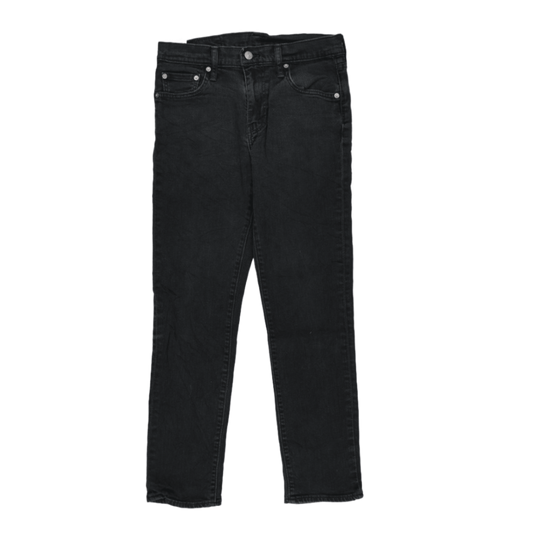 Levi's 511 Slim Fit Black Denim Jeans W30 L30 Cotton Blend