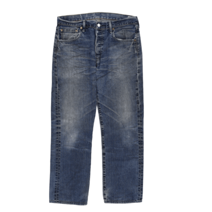 Levi's 501 Vintage Blue Straight Leg Jeans W34 L32 Cotton