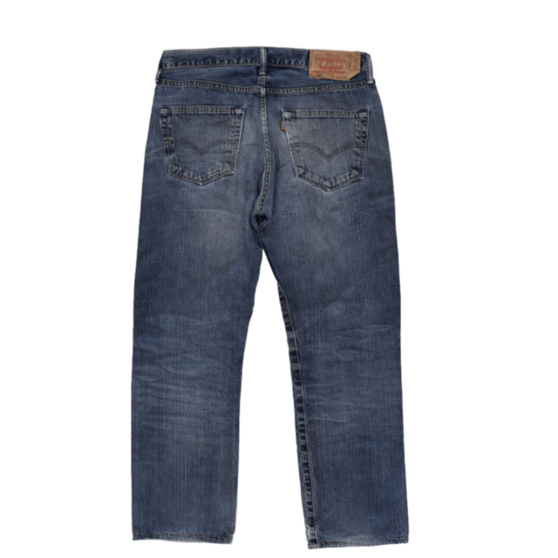 Levi's 501 Vintage Blue Straight Leg Jeans W34 L32 Cotton