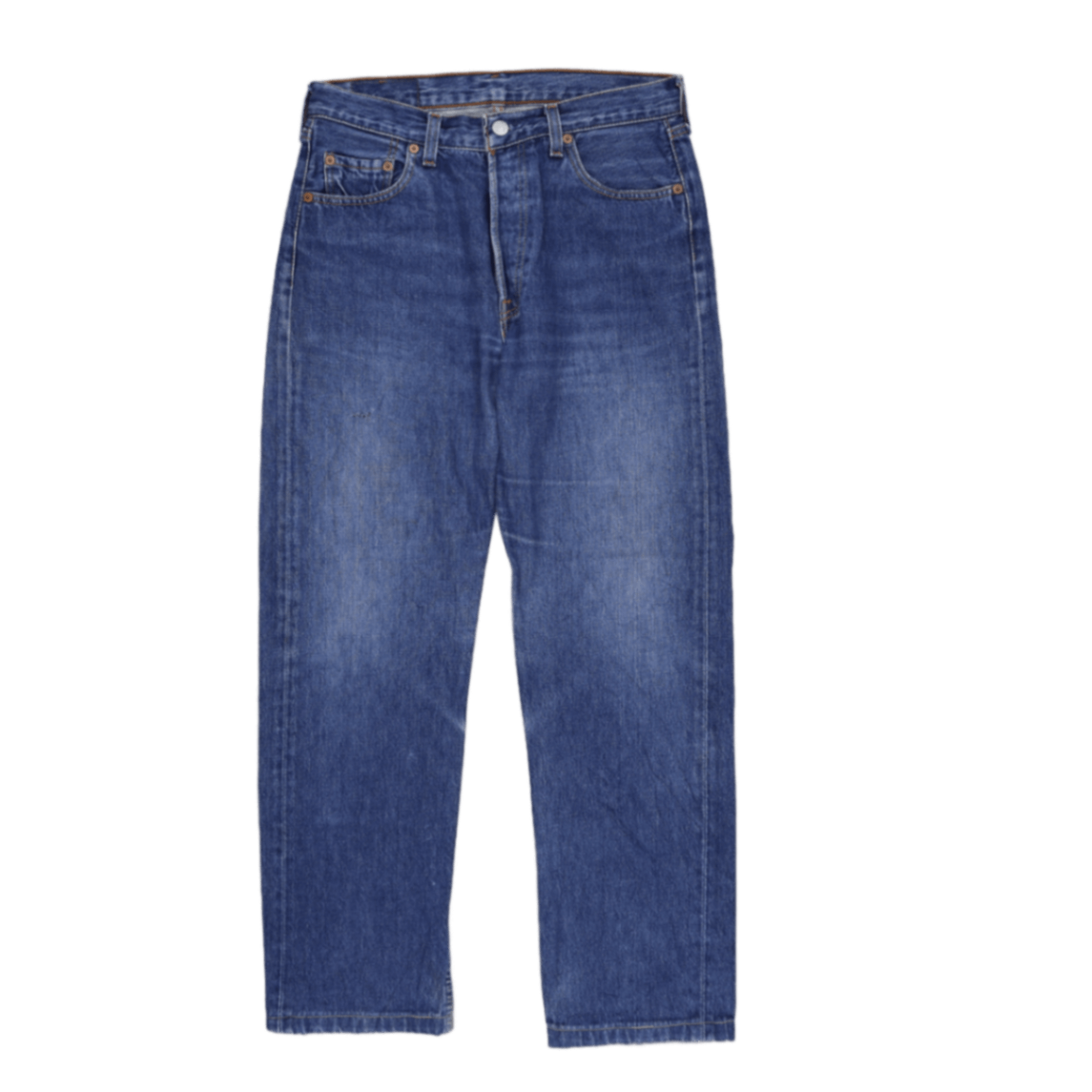 Levi's 501 Original Fit Vintage Blue Jeans W31 L34 Cotton Straight Leg