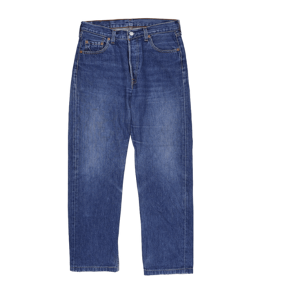 Levi's 501 Original Fit Vintage Blue Jeans W31 L34 Cotton Straight Leg