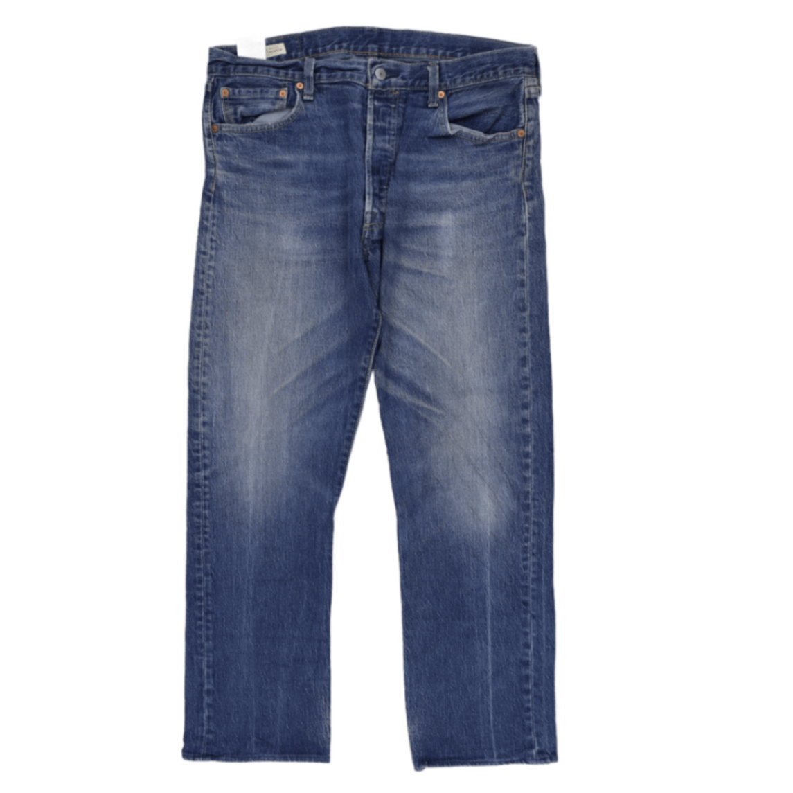 Levi's 501 Classic Straight Blue Jeans 34W 32L Cotton Men's Trousers