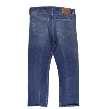 Levi's 501 Classic Straight Blue Jeans 34W 32L Cotton Men's Trousers