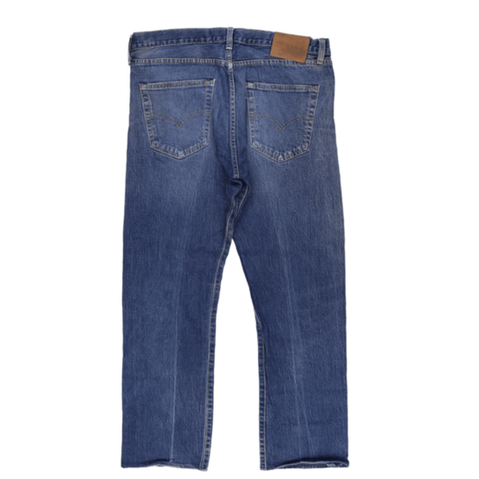 Levi's 501 Classic Straight Blue Jeans 34W 32L Cotton Men's Trousers