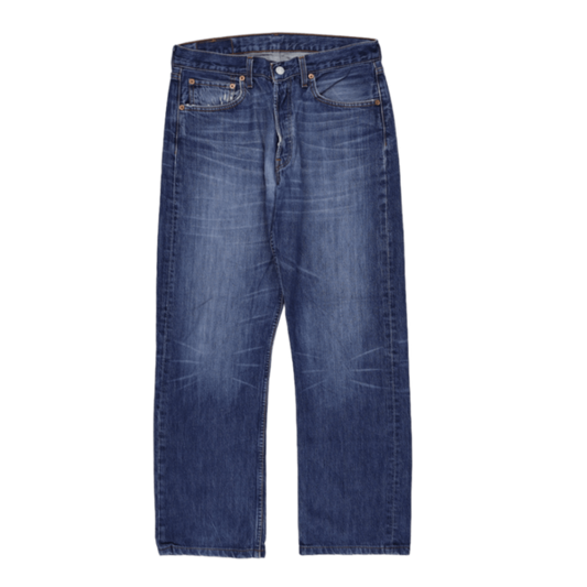 Levi's 501 Classic Straight Leg Jeans Blue 32x34 Cotton Vintage