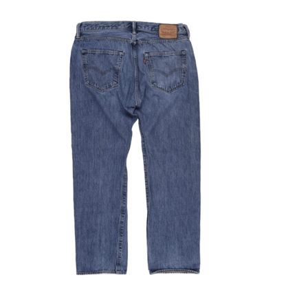Levi's 501 Men's Blue Straight Fit Vintage Jeans W34 L30 Cotton