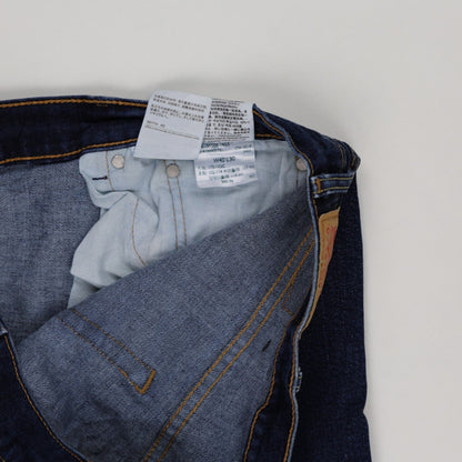 Levi's 505 Regular Fit Men's Jeans Blue W40 L30 Cotton
