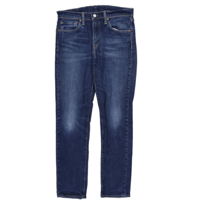 Levi's 511 Slim Fit Blue Denim Jeans W32 L32 Cotton Blend