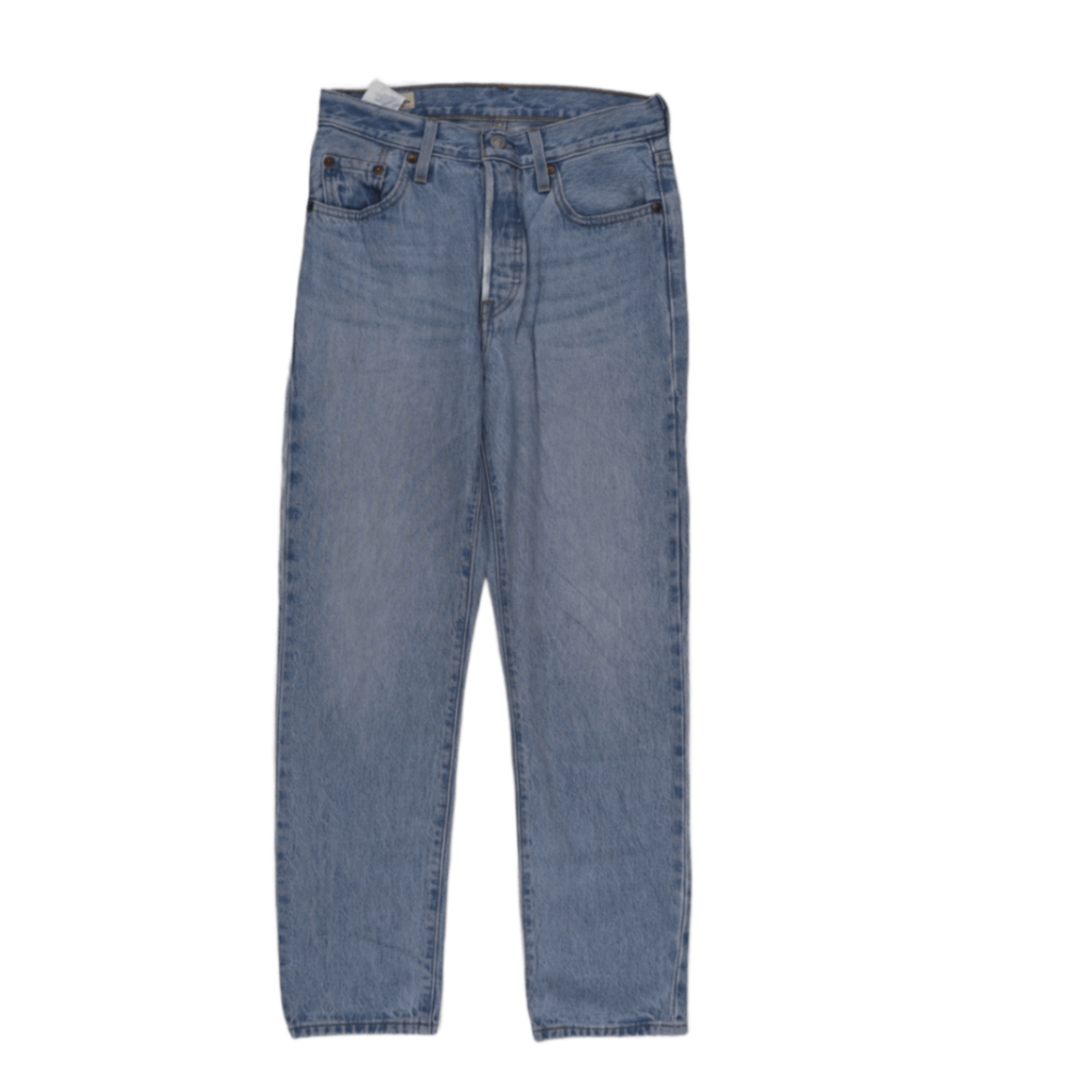 Levi's 501 Straight Leg Jeans Light Blue W25 L28 Cotton Vintage