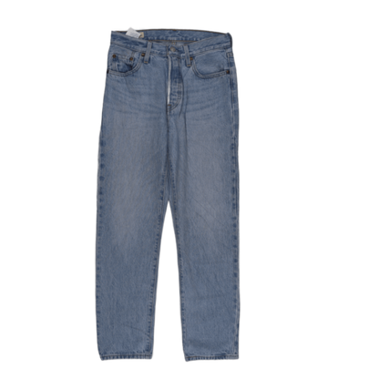 Levi's 501 Straight Leg Jeans Light Blue W25 L28 Cotton Vintage