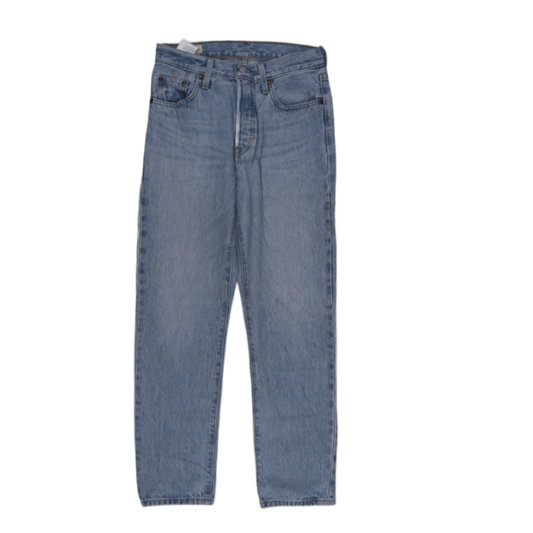 Levi's 501 Straight Leg Jeans Light Blue W25 L28 Cotton Vintage