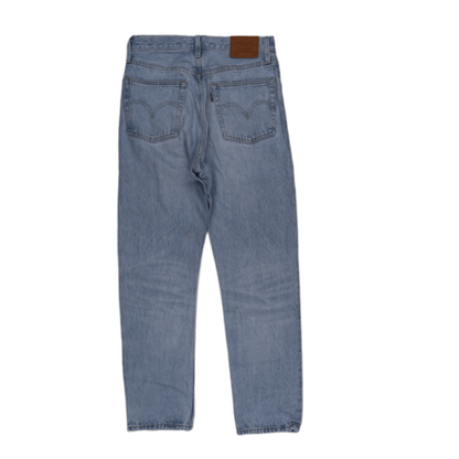 Levi's 501 Straight Leg Jeans Light Blue W25 L28 Cotton Vintage