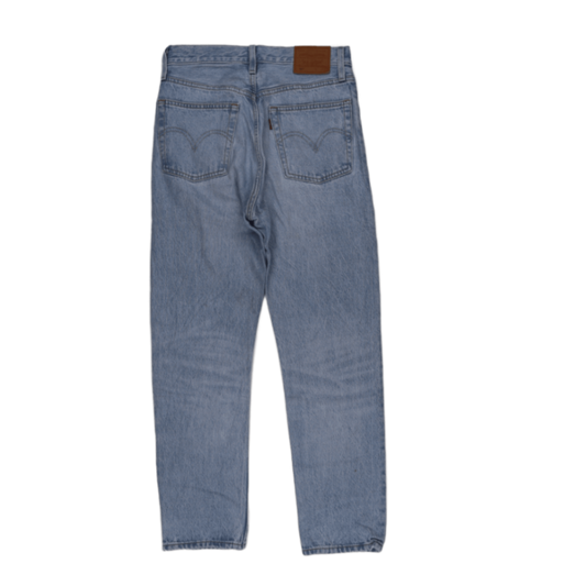 Levi's 501 Straight Leg Jeans Light Blue W25 L28 Cotton Vintage