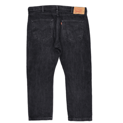 Levi's 501 Black Denim Straight Leg Jeans W40 L30 Vintage Cotton
