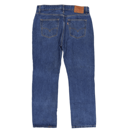 Levi's 501 Straight Leg Blue Denim Jeans W36 L30 Cotton Vintage