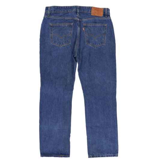 Levi's 501 Straight Leg Blue Denim Jeans W36 L30 Cotton Vintage