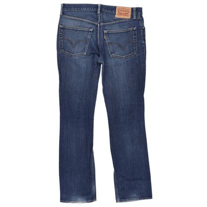 Levi's 511 Slim Fit Men's Jeans Blue W34 L34 Cotton Denim