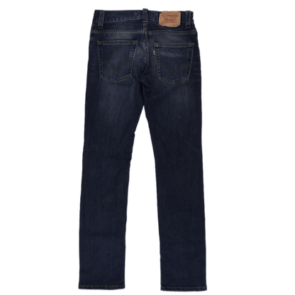 Levi's 511 Slim Fit Jeans for Men Blue W30 L34 Cotton Blend