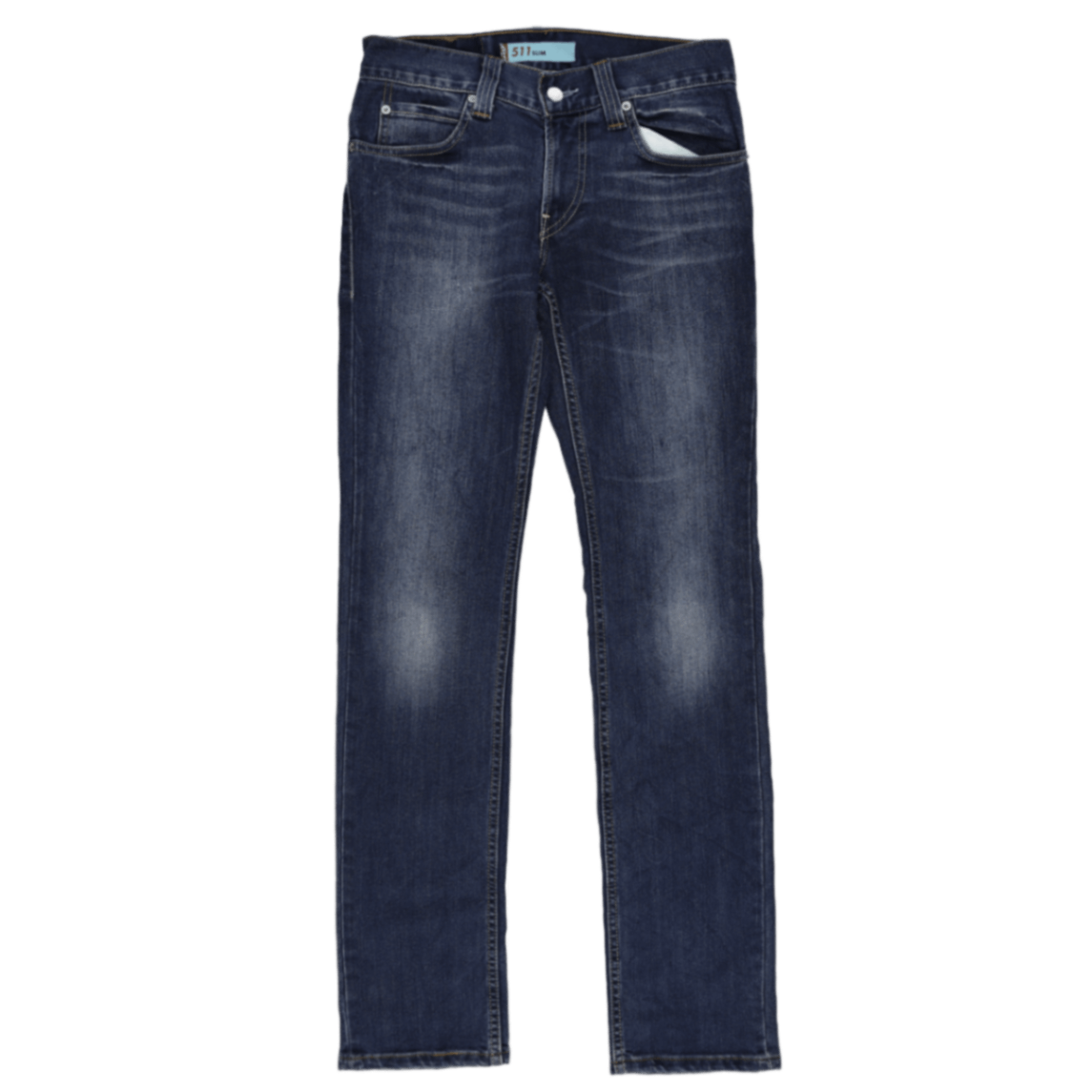 Levi's 511 Slim Fit Jeans for Men Blue W30 L34 Cotton Blend