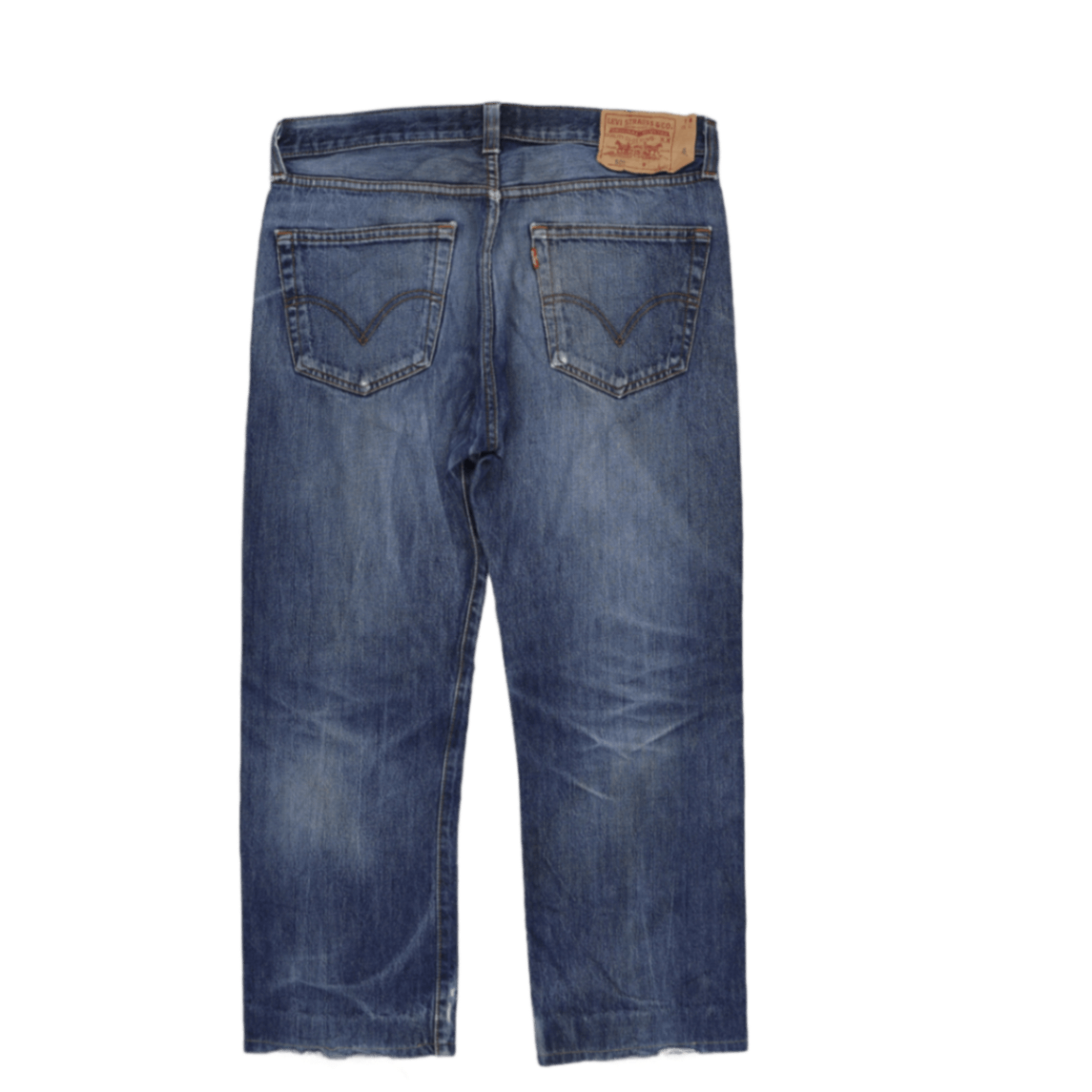 Levi's 501 Vintage Straight Leg Blue Jeans W32 L32 Cotton Denim
