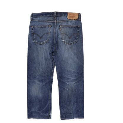 Levi's 501 Vintage Straight Leg Blue Jeans W32 L32 Cotton Denim