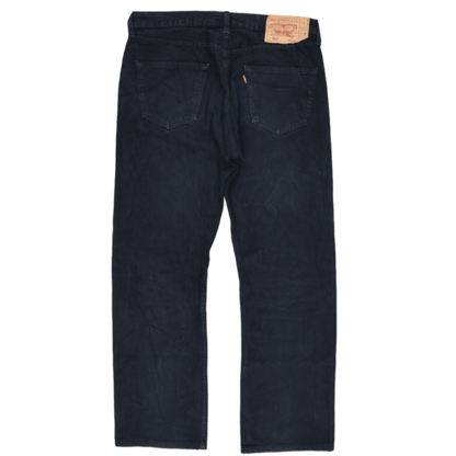 Levi's 501 Original Fit Men's Jeans Black W34 L32 Cotton Straight Leg