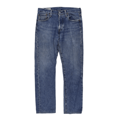 Levi's 501 Original Fit Men's Jeans Blue W29 L32 Cotton Straight Leg