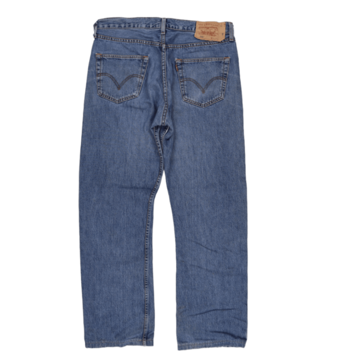 Levi's 501 Vintage Blue Denim Jeans W34 L32 100% Cotton Straight Leg
