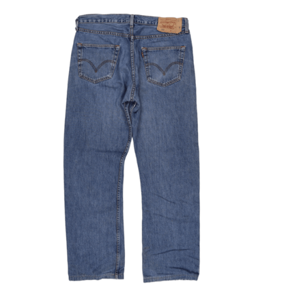 Levi's 501 Vintage Blue Denim Jeans W34 L32 100% Cotton Straight Leg