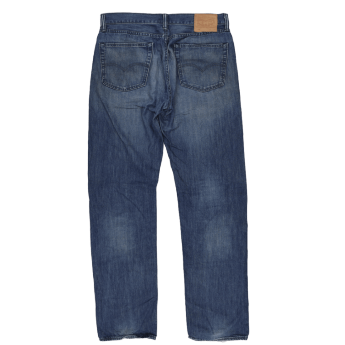 Levi's 505 Regular Fit Blue Denim Jeans W33 L36 Cotton Straight Leg Vintage