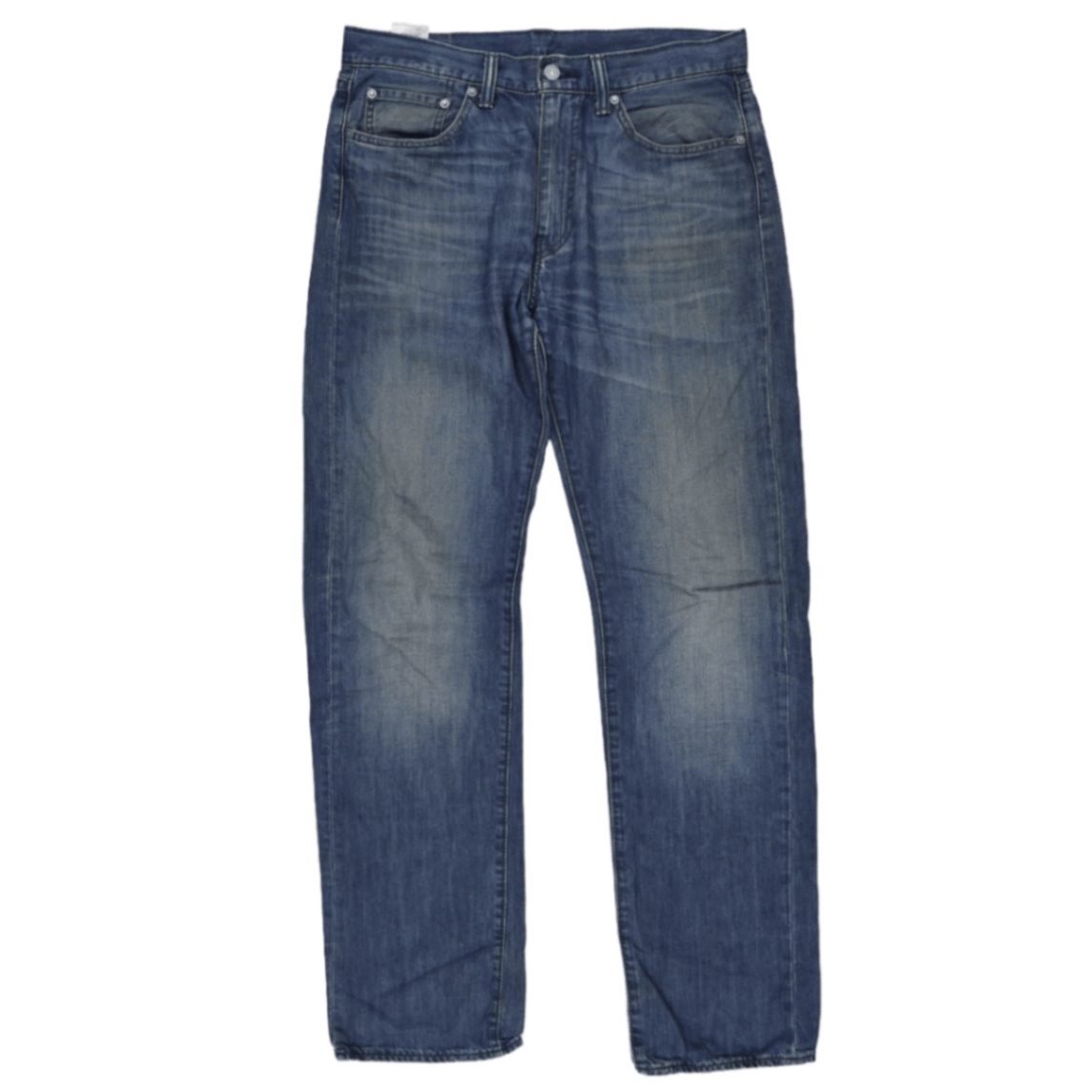 Levi's 505 Regular Fit Blue Denim Jeans W33 L36 Cotton Straight Leg Vintage