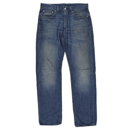 Levi's 505 Regular Fit Blue Denim Jeans W33 L36 Cotton Straight Leg Vintage