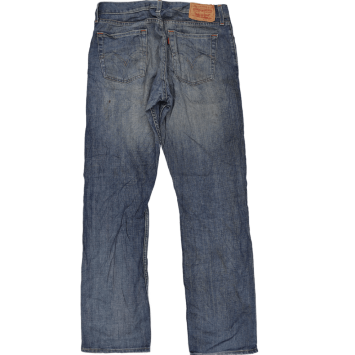 Levi's 514 Slim Straight Jeans for Men Blue W34 L32 100% Cotton