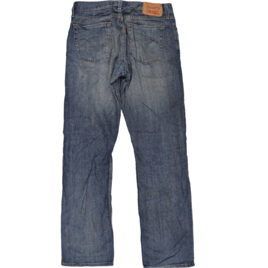 Levi's 514 Slim Straight Jeans for Men Blue W34 L32 100% Cotton