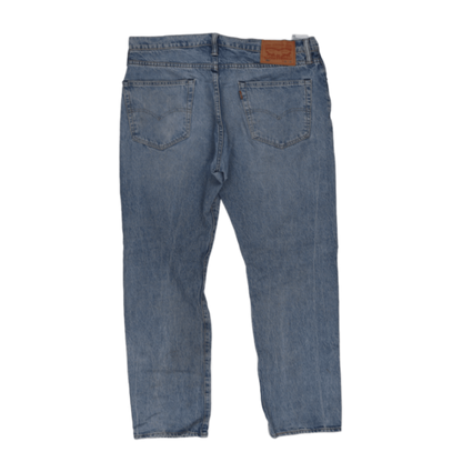 Levi's 502 Original Fit Light Blue Jeans for Men W34 L30 100% Cotton Straight Leg