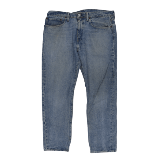 Levi's 502 Original Fit Light Blue Jeans for Men W34 L30 100% Cotton Straight Leg