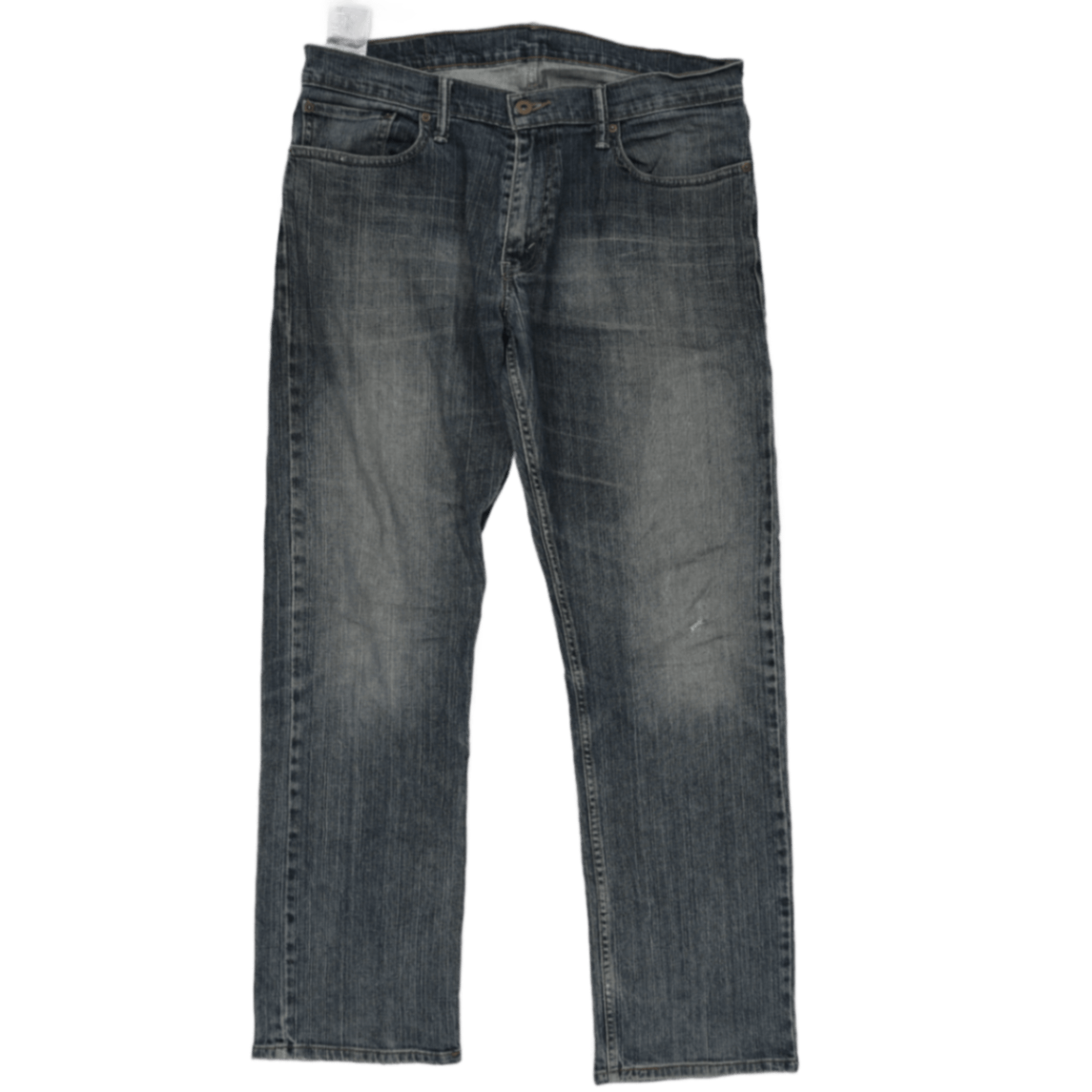Levi's 514 Straight Fit Jeans Blue W34 L32 Cotton Men's Clothing