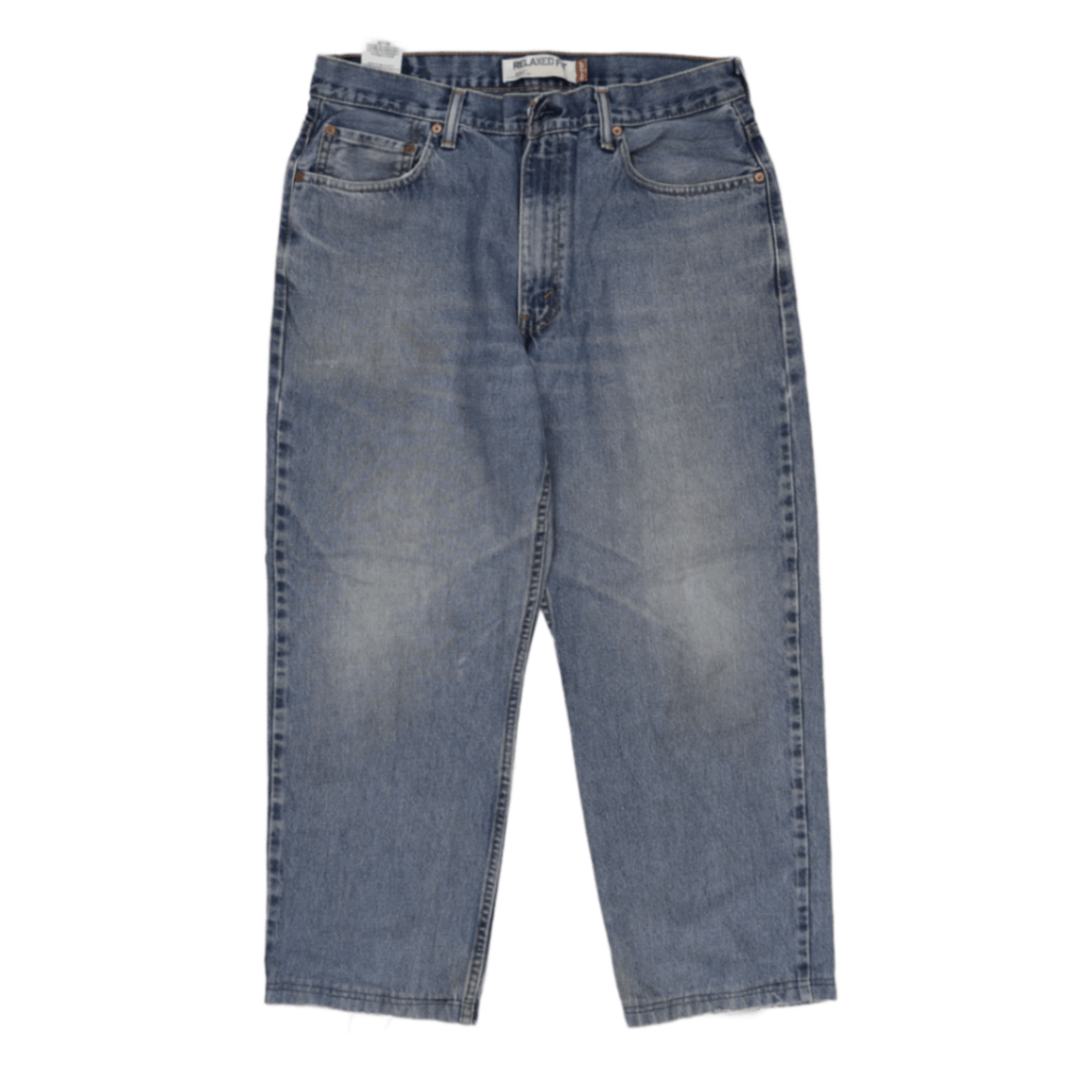 Levi's 550 Relaxed Fit Blue Vintage Jeans W35 L30 100% Cotton