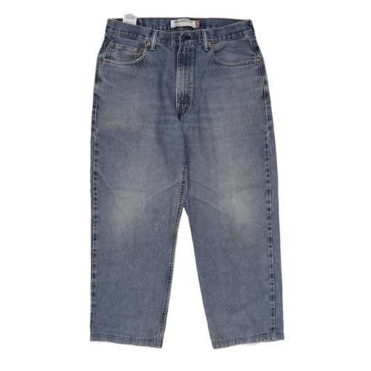 Levi's 550 Relaxed Fit Blue Vintage Jeans W35 L30 100% Cotton