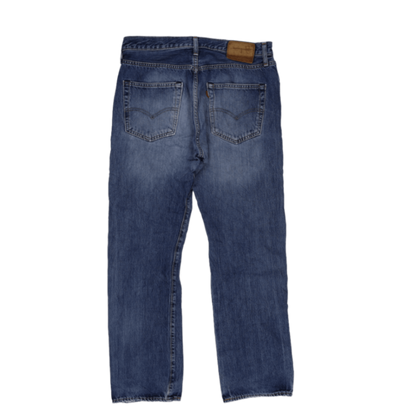 Levi's 505 Vintage Blue Denim Jeans Regular Fit 34W 30L Cotton