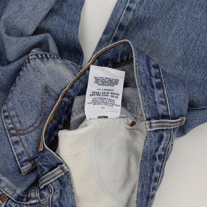 Levi's 501 Vintage Blue Straight Leg Jeans W30 L32 Cotton