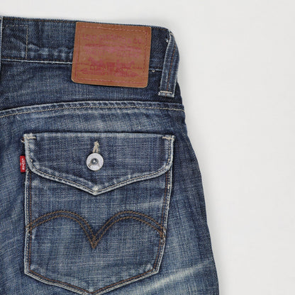 Levi's Vintage Relaxed Fit Blue Denim Jeans W34 L34 Cotton 34 Inseam
