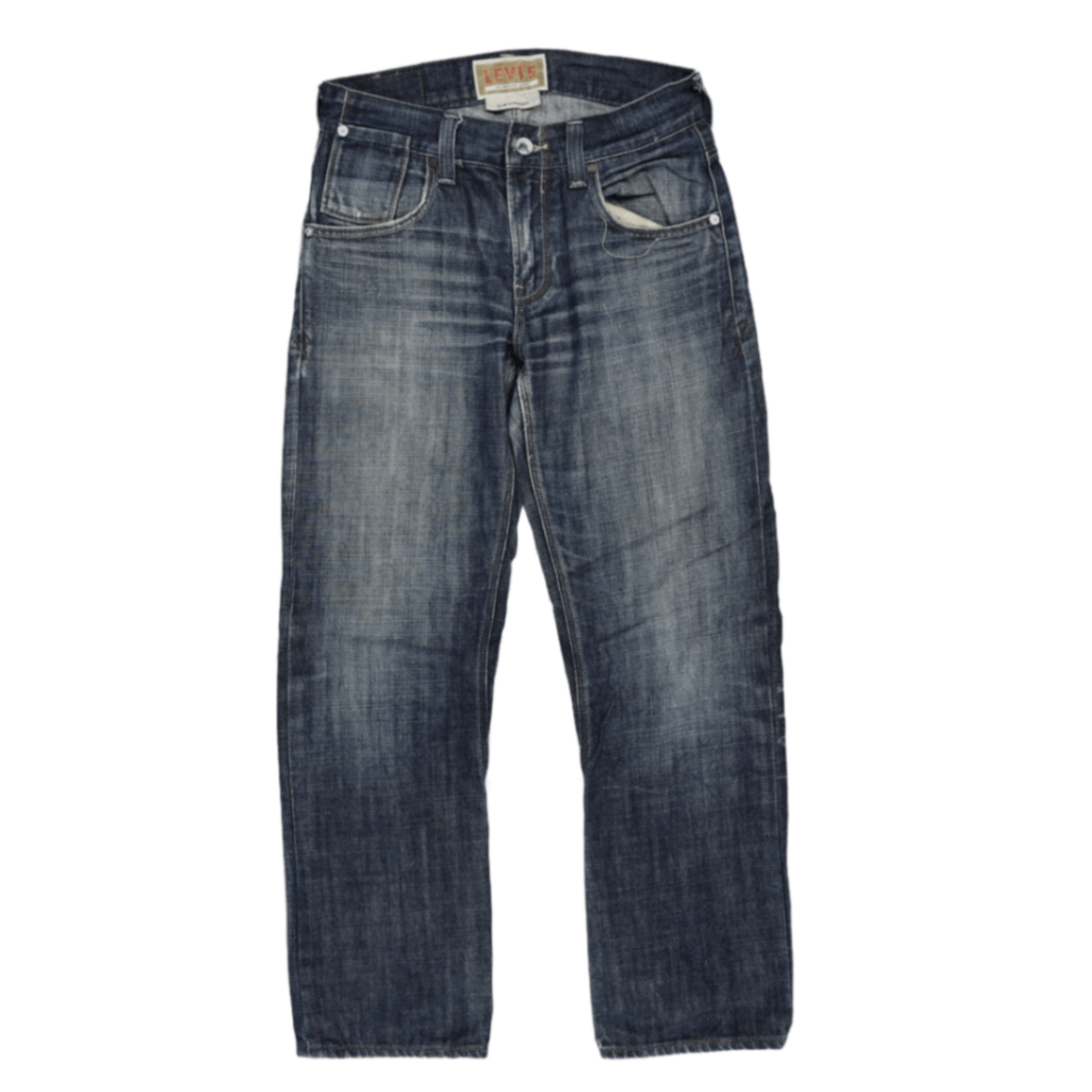 Levi's Vintage Relaxed Fit Blue Denim Jeans W34 L34 Cotton 34 Inseam