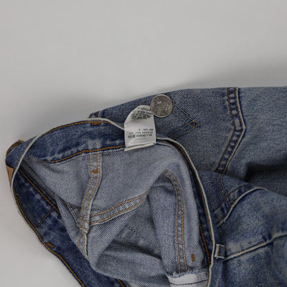 Levi's 505 Vintage Blue Jeans W32 L32 Straight Leg Cotton