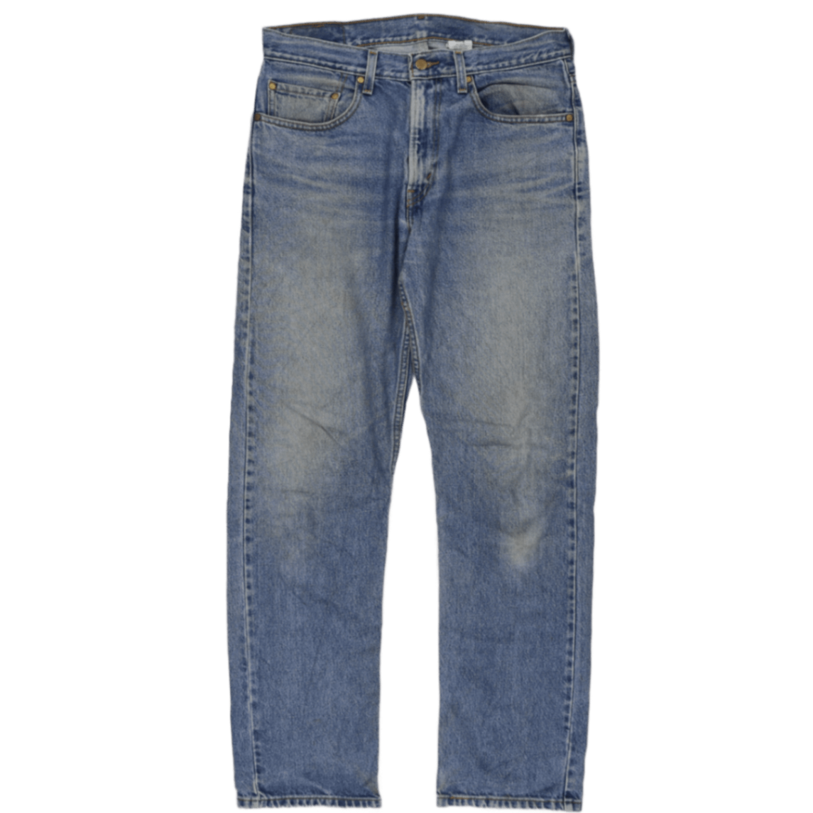 Levi's 505 Vintage Blue Jeans W32 L32 Straight Leg Cotton