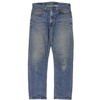 Levi's 505 Vintage Blue Jeans W32 L32 Straight Leg Cotton