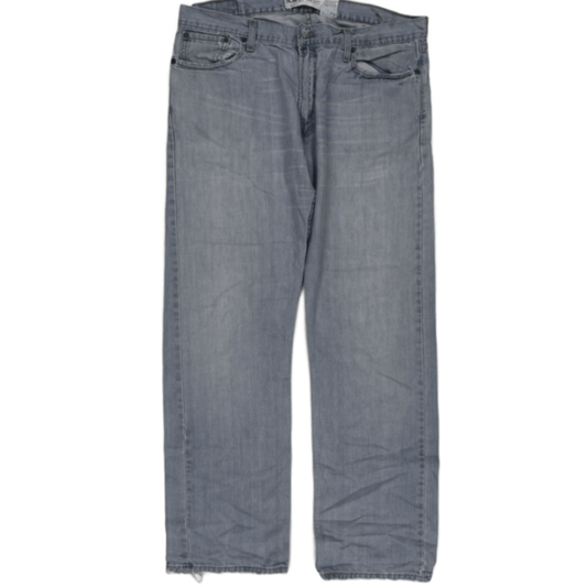 Levi's 511 Slim Straight Fit Jeans Light Blue W36 L32 Cotton Denim Vintage