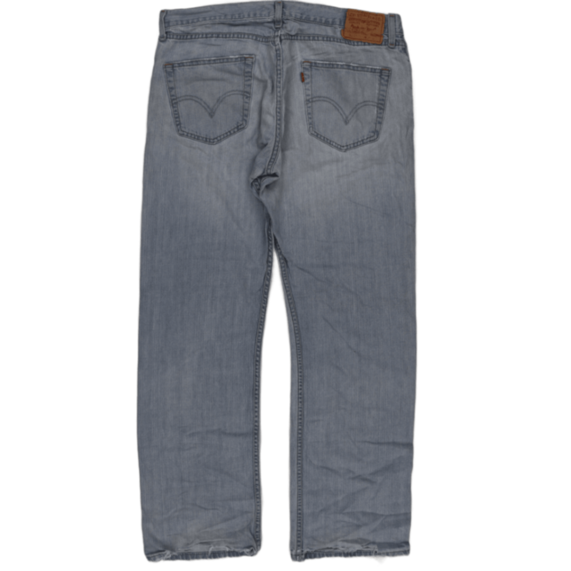 Levi's 511 Slim Straight Fit Jeans Light Blue W36 L32 Cotton Denim Vintage