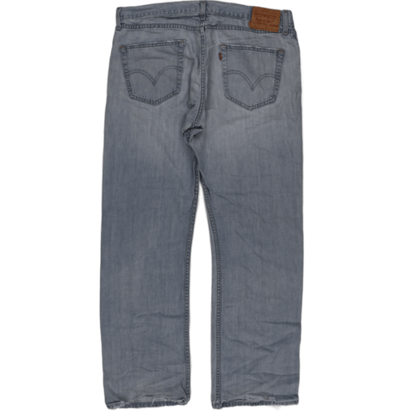 Levi's 511 Slim Straight Fit Jeans Light Blue W36 L32 Cotton Denim Vintage
